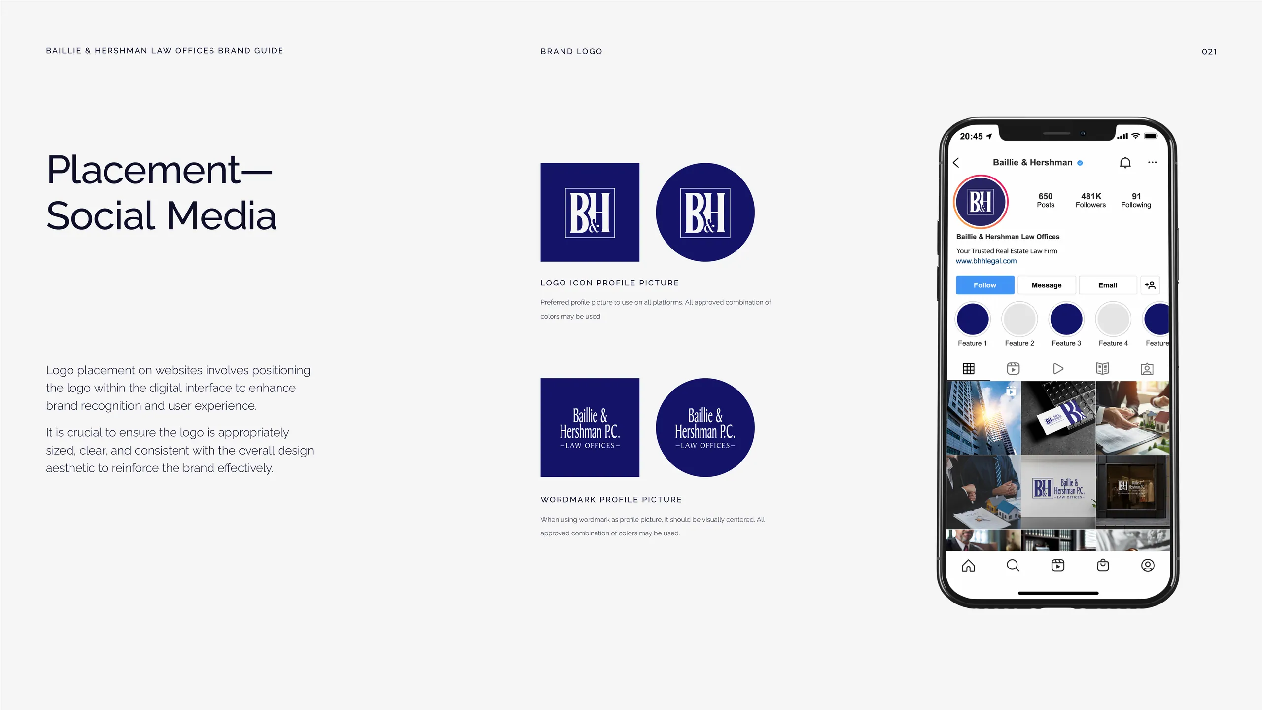 Baillie & Hershman brand identity 7